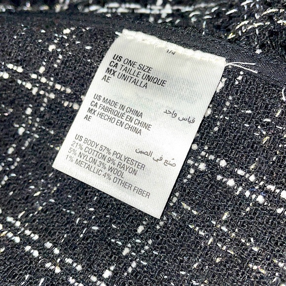 NWOT INC International Concepts Tweed Kimono Style Topper, One Size - Picture 5 of 8